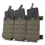 3-long magazine pouch Klick BRAVO in stone grey-olive