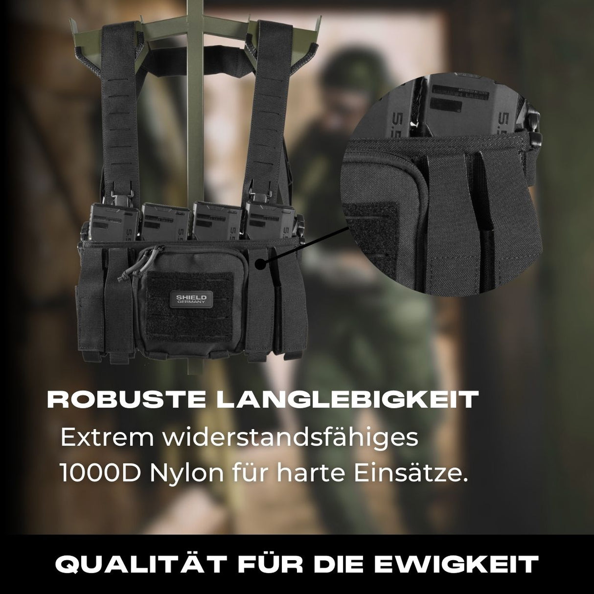 Chest Rig BRAVO in black