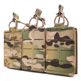 3-long magazine pouch BRAVO in multicam