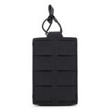 1 long magazine pouch BRAVO in black