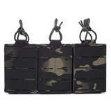 3-long magazine pouch BRAVO in Dark Multicam