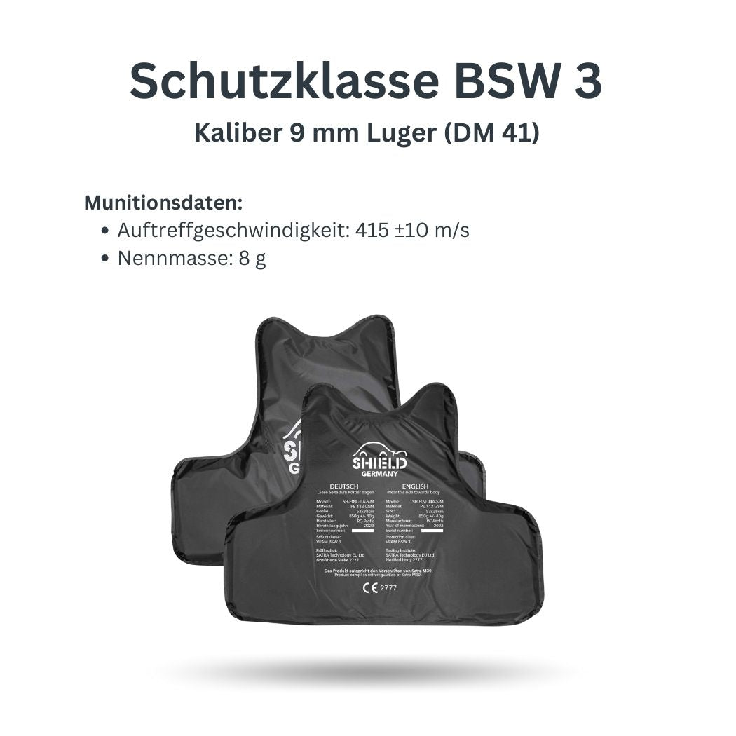 BSW-3 / SK1 Weicheinlagen Größe S-M