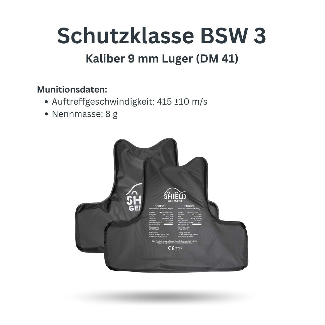 BSW-3 / SK1 Weicheinlagen Größe L-XXL