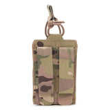 1 long magazine pouch BRAVO in multicam