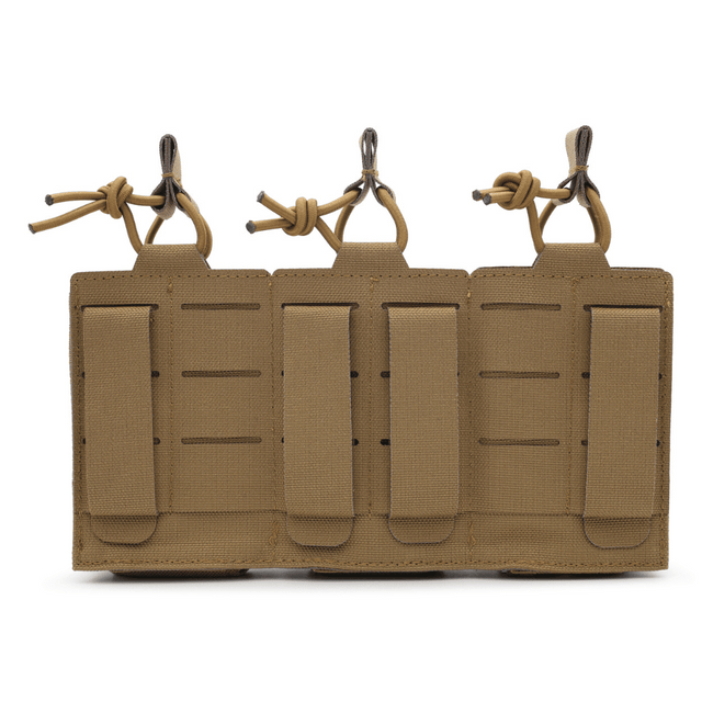 3-long magazine pouch BRAVO in Coyote