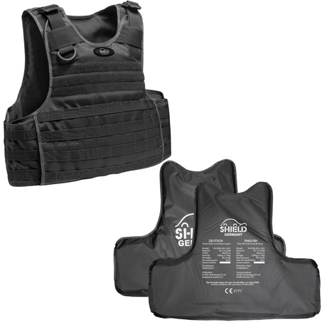 ALPHA tactical vest - Black SK1 to SK4