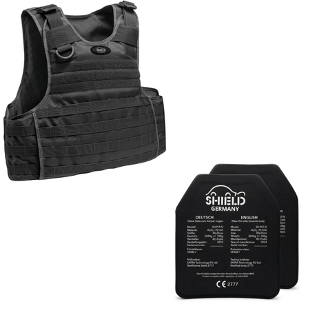 ALPHA tactical vest - Black SK1 to SK4