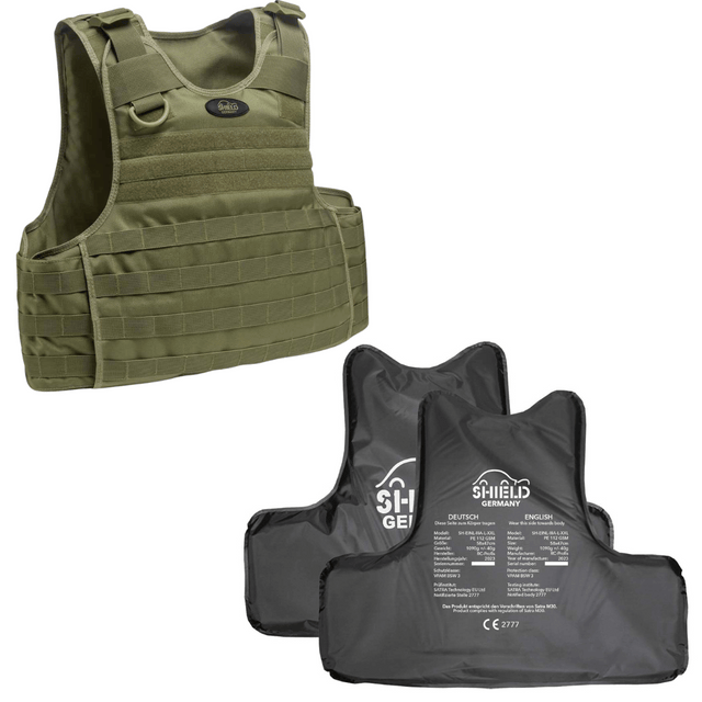 ALPHA tactical vest - olive SK1 to SK4