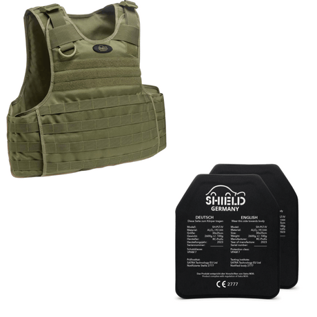 ALPHA tactical vest - olive SK1 to SK4