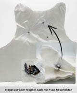 White under vest with BSW-3 soft inserts SK1