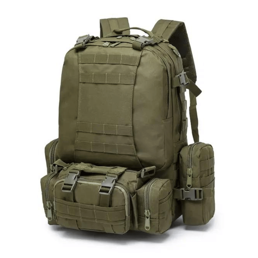 56L Rucksack ECHO in steingrau- oliv