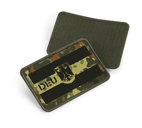 Velcro patch 10 x 6.5cm - DEU with eagle