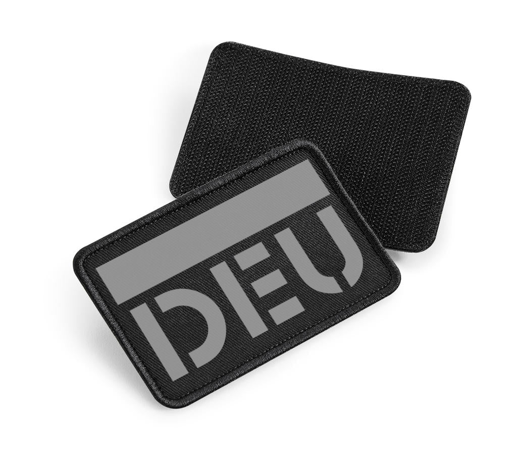 Klettpatch 10 x 6.5cm - DEU