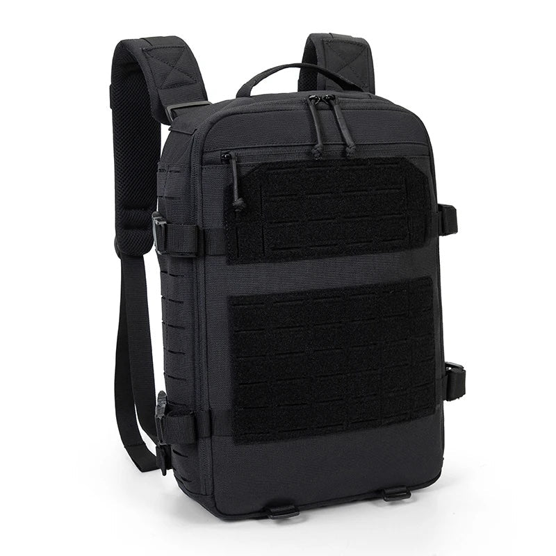 12L Rucksack in Schwarz