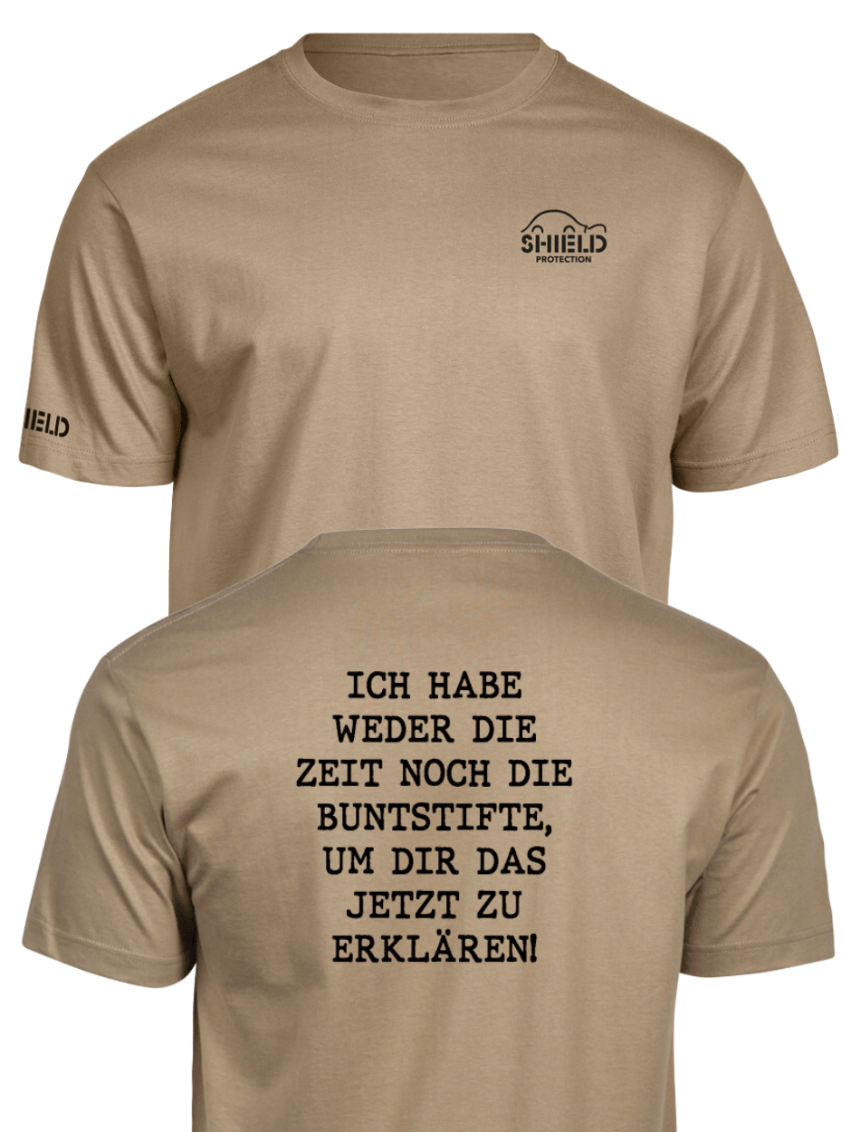 SHIELD Germany "No Crayons" T-Shirt