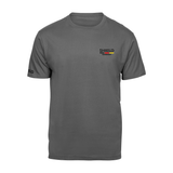 SHIELD Germany DE-Farben Logo T-Shirt steingrau