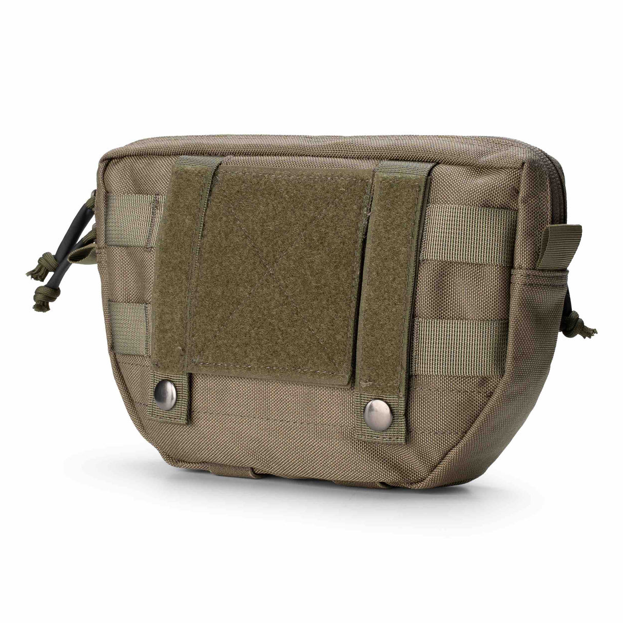 Utility Pouch BRAVO semi-circular in stone grey-olive