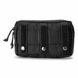 Utility Pouch BRAVO rechteckig in schwarz