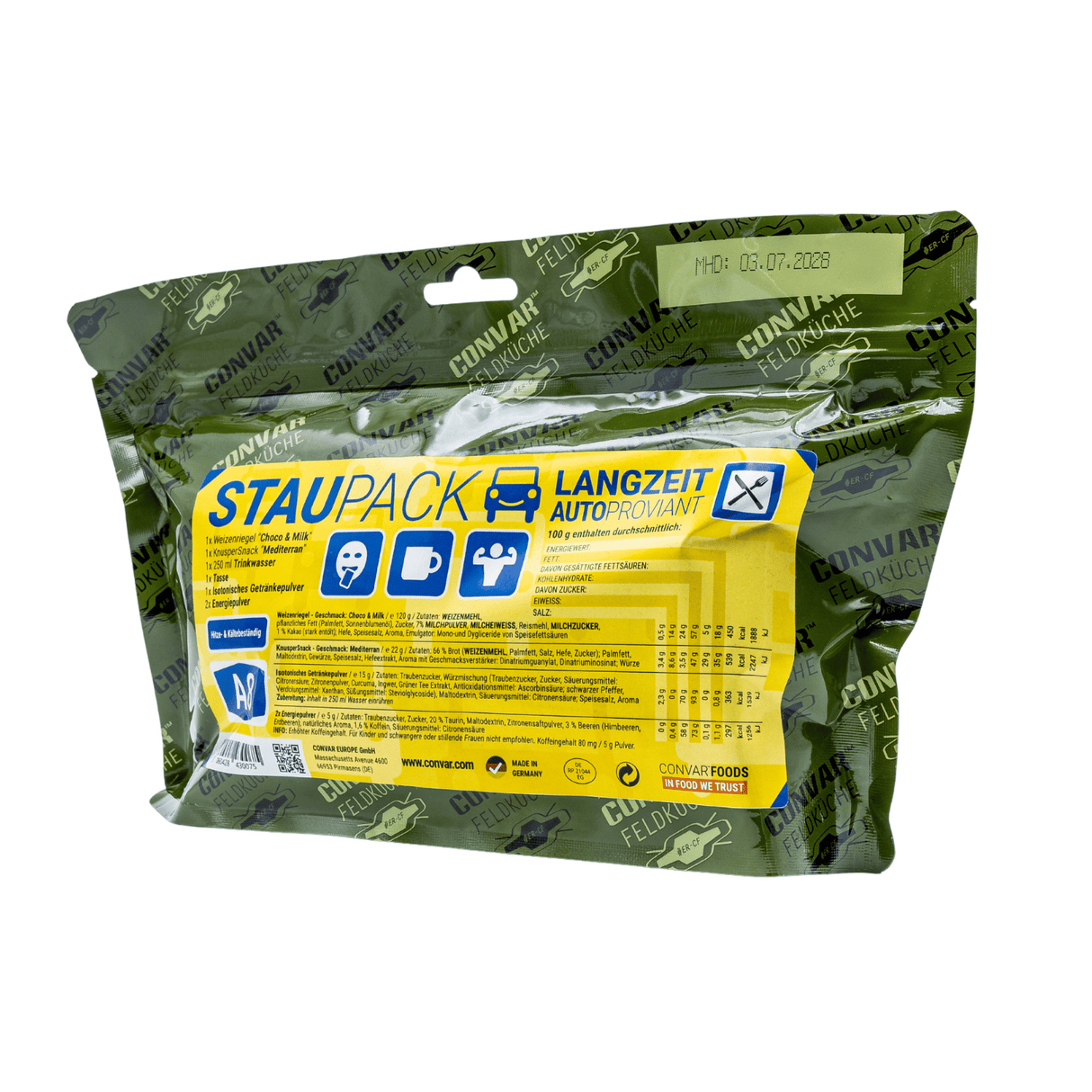 CONVAR Staupack A8 - Langzeit Autoproviant